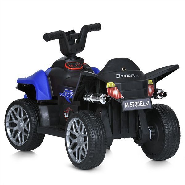 Детский электроквадроцикл Bambi Racer M 5730ELR-4 на радиоуправлении, синий