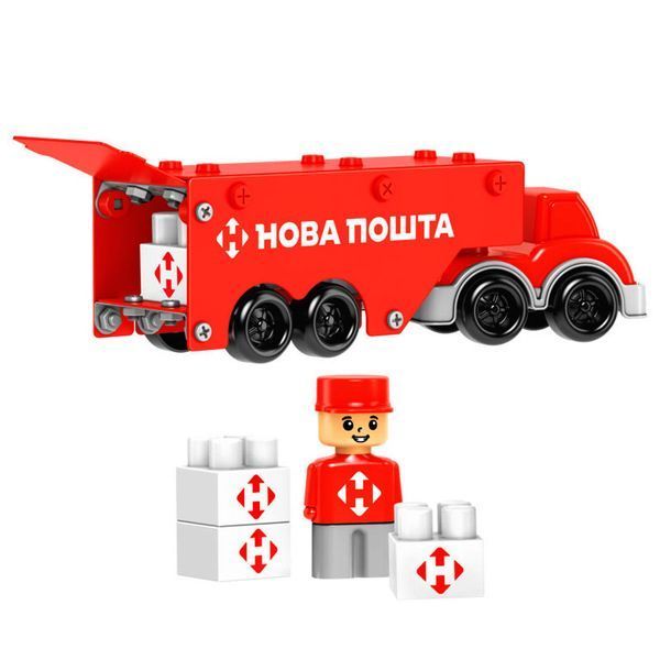 Конструктор металлический Фура Новая ПочтаТехноК 1416, 135 дет 185960 фото &mdash; Кузя