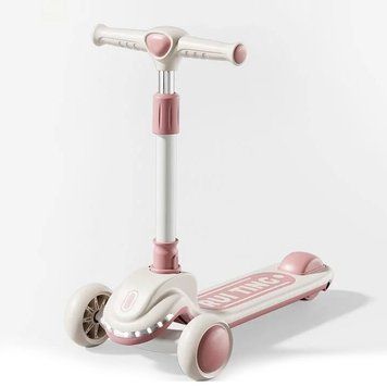 Самокат триколісний складаний Skyper B-1832/05 зі світлом та звуком 191270 фото &mdash; Кузя