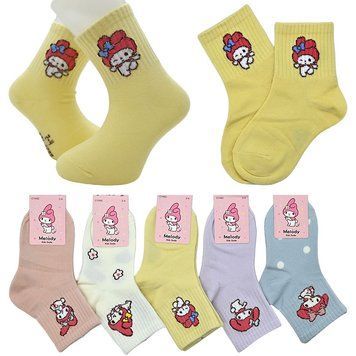 Носки детские для девочки на 5-8 лет, с рисунком CY 482 186133 фото &mdash; Кузя