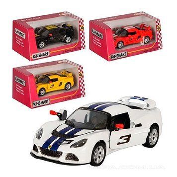 Машинка металлическая "Lotus Exige" КT 5361W "KINSMART", 4 цвета 70416 фото &mdash; Кузя