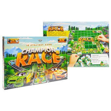 Дитяча настільна гра "Champion Race" Danko toys G-CR-01-01 163465 фото &mdash; Кузя
