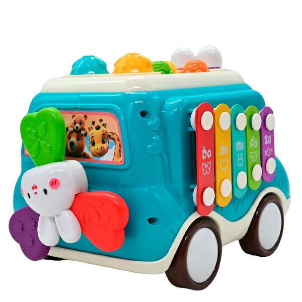Музыкальная развивающая игрушка Чудо-мобиль WToys16537, укр 184638 фото &mdash; Кузя