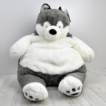 Мягкая игрушка подушка "Собачка Хаски" C15501, 80 см 168544 фото &mdash; Кузя