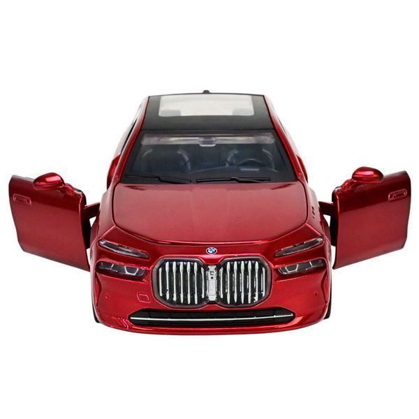 Детская машинка с подсветкой и звуком BMW I7 Автопром 68738, 2 цвета 186855 фото &mdash; Кузя