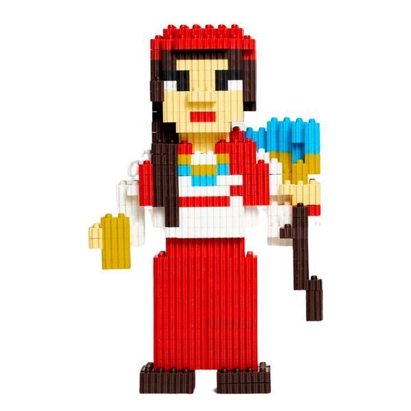 Детский конструктор "Пиксели. Защитница" PIXEL HEROES 410 дет Vita Toys VTK 0046 161719 фото &mdash; Кузя
