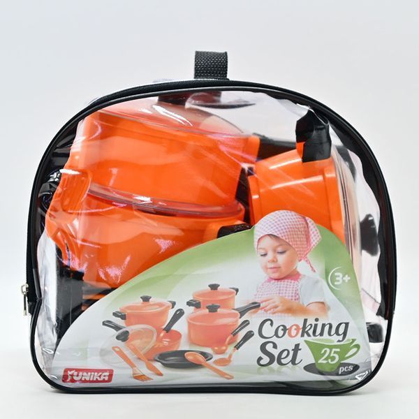 Набор игрушечной посуды Cooking Set Юн1198, 25 предметов 187689 фото &mdash; Кузя