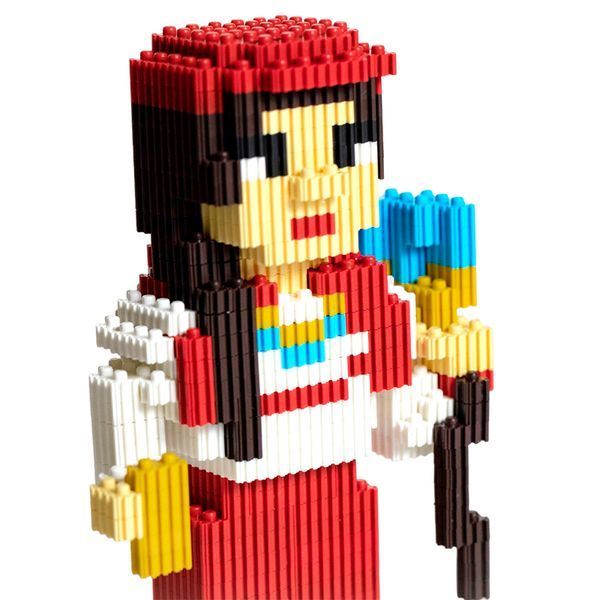 Детский конструктор "Пиксели. Защитница" PIXEL HEROES 410 дет Vita Toys VTK 0046 161719 фото &mdash; Кузя