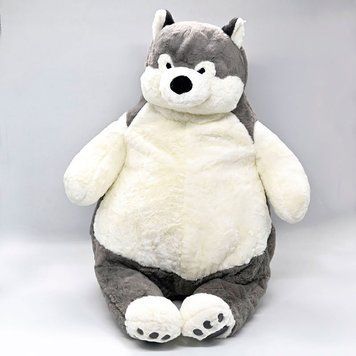 Мягкая игрушка "Собачка Хаски" K15244, 70 см 172047 фото &mdash; Кузя