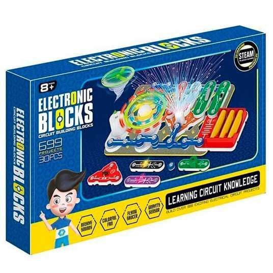 Купить Электронный конструктор Electronic Blocks 6801, 30 элем