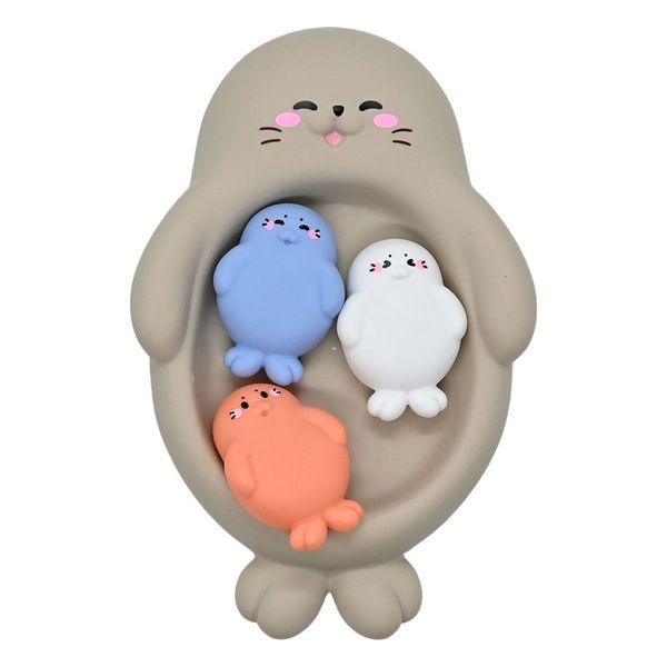 Игрушки для купания Тюлени CM 321-17 A 186237 фото &mdash; Кузя