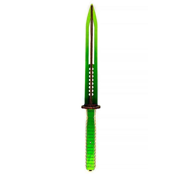 Деревянный сувенирный нож SO-2 "jKommando" Lime 177280 фото &mdash; Кузя