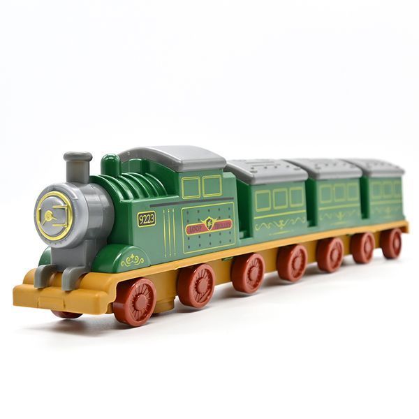 Ретропоезд с подсветкой и звуком 0075, 2 цвета 178469 фото &mdash; Кузя