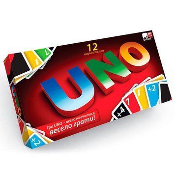 Настільна гра UNO "Danko Toys" ФР-00008450 82379 фото &mdash; Кузя