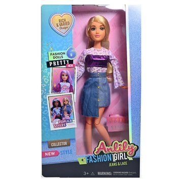 Шарнірна лялька Anlily Fashion Girl 616623 196321 фото &mdash; Кузя