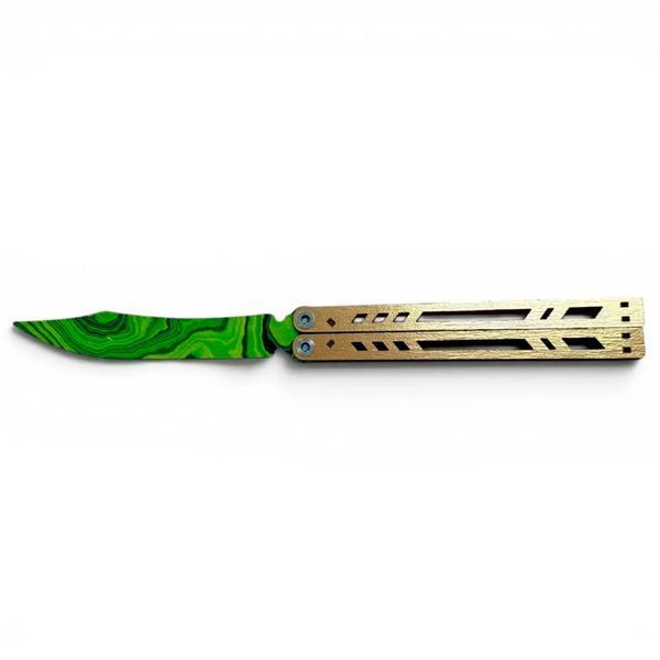 Деревянная игрушка нож Бабочка SO-2 Jade 26 см 195520 фото &mdash; Кузя
