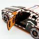 Дерев&rsquo;яний 3D конструктор Muscle car GT PuzzleOk Puz-00945, білий поліцейський маслкар, 162 деталі 191163 фото 3 &mdash; Кузя