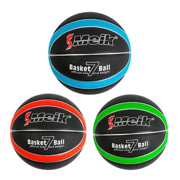 М'яч баскетбольний С 56007, 550 г, №7, PVC, 3 кольори 162306 фото