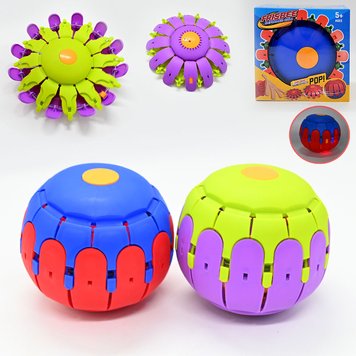 Літаючий м'яч-фрісбі з підсвічуванням і звуком HY 403, 2 кольори 171744 фото