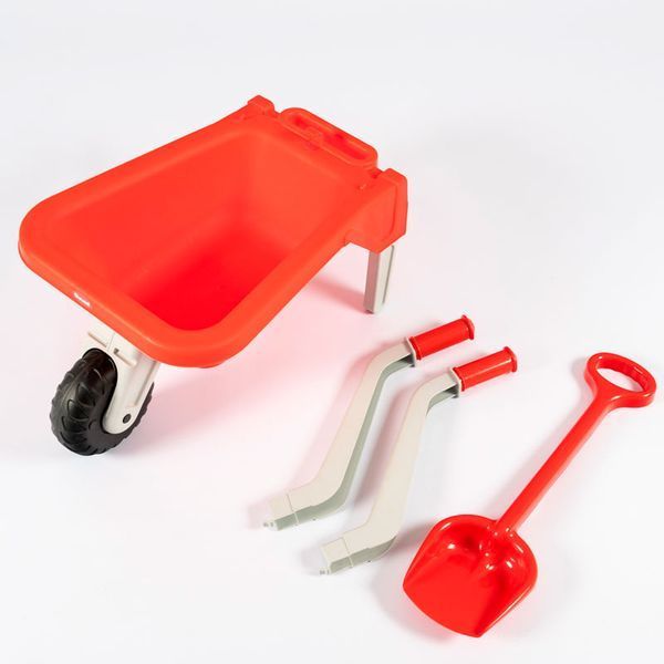 Детская садовая тачка с лопаткой 01530/01 Doloni Toys 161023 фото &mdash; Кузя