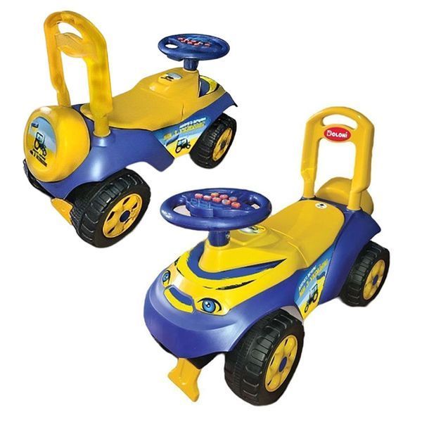 Музыкальная машинка толокар "Автошка" Doloni Toys 0142/17UA с украинской озвучкой 161006 фото &mdash; Кузя