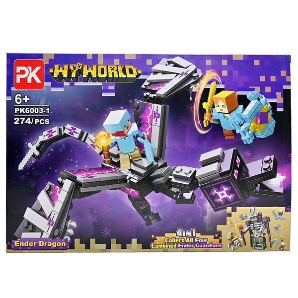 Конструктор Кубический мир DK6003 4 вида 187995 фото &mdash; Кузя