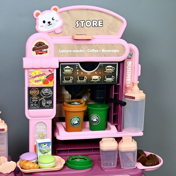 Игровой набор Супермаркет Мини-кофейня 2в1 с подсветкой и звуком 63 T-2 187735 фото &mdash; Кузя