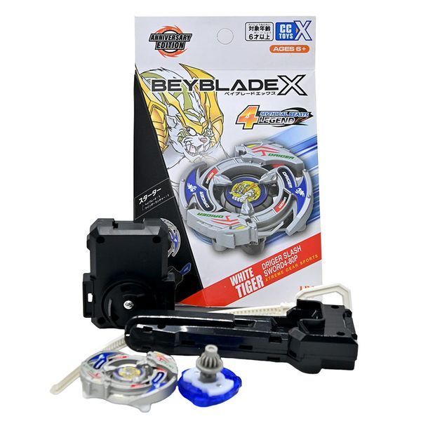 Гра Beyblade X F 710 SB із запускачем та металевою накладкою, мікс видів 191242 фото &mdash; Кузя