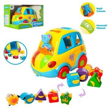 Музыкальная игрушка "Машинка Автошка" 9198 UA 97661 фото &mdash; Кузя