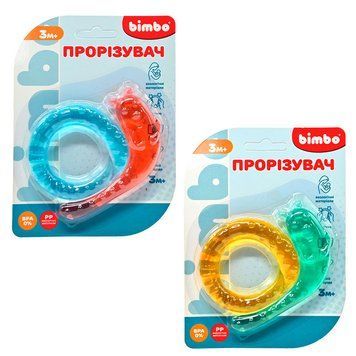 Прорізувач для зубів Равлик Bimbo BM 49-7701, 2 кольори 192630 фото &mdash; Кузя