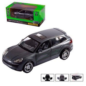 Машинка металлическая с подсветкой и звуком Porsche Cayenne S Автопром 68324 68324 фото &mdash; Кузя