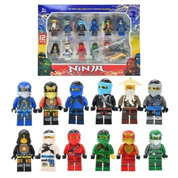Набір ігрових фігурок Ninja 6337 з аксесуарами, 12 штук 192997 фото &mdash; Кузя