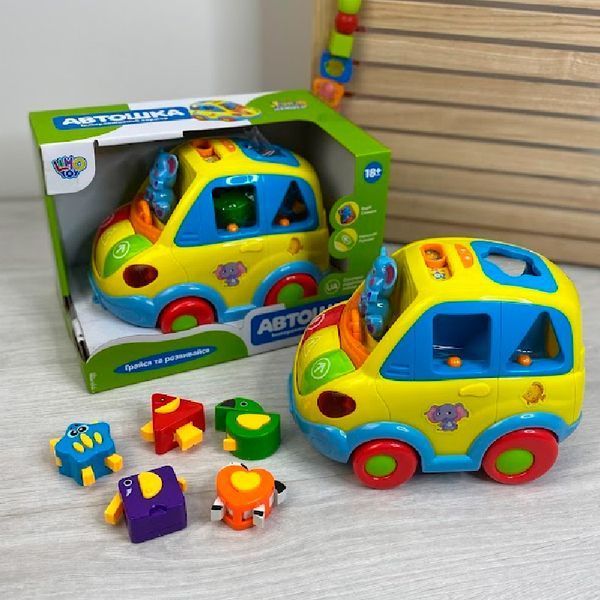 Музыкальная игрушка "Машинка Автошка" 9198 UA 97661 фото &mdash; Кузя