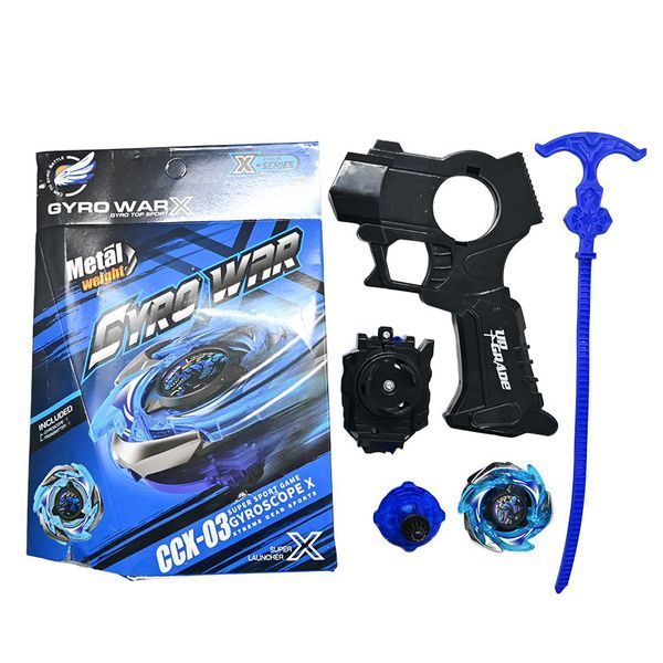 Гра Beyblade Gyro War YY 003 YF з пістолетом-запускачем та металевою накладкою 191244 фото &mdash; Кузя