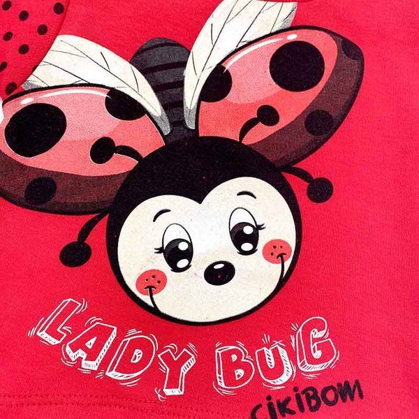 Пижама для девочки "Божья коровка" 80-92 (1-2г.) 332 163986 фото &mdash; Кузя
