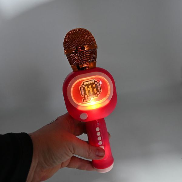 Беспроводной микрофон-караоке Bluetooth с подсветкой HY 850 E 189743 фото &mdash; Кузя