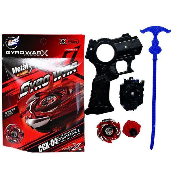 Гра Beyblade Gyro War YY 003 YF з пістолетом-запускачем та металевою накладкою 191244 фото &mdash; Кузя