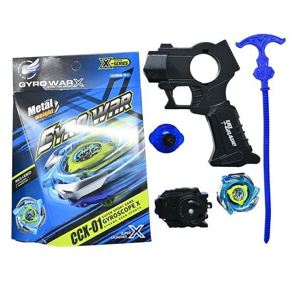 Гра Beyblade Gyro War YY 003 YF з пістолетом-запускачем та металевою накладкою 191244 фото &mdash; Кузя