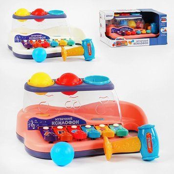 Развивающая игрушка "Музыкальный ксилофон" 56489, 2 цвета 170271 фото &mdash; Кузя