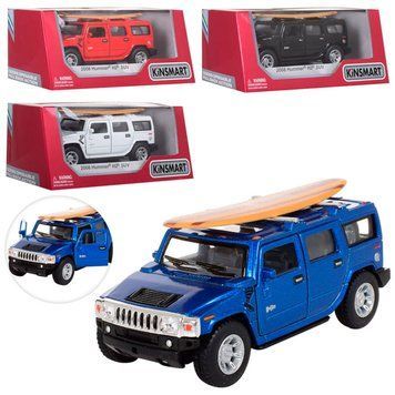 Машинка металлическая "HUMMER H2" КT 5337 WS1 KiNGSMARТ, 4 цвета 114071 фото &mdash; Кузя