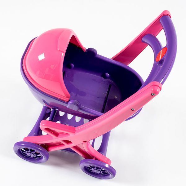 Іграшкова коляска з люлькою для ляльок Doloni Toys 0121/02 105023 фото &mdash; Кузя