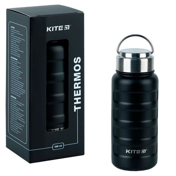 Термос Kite K25-1204-2 500 мл, чорний