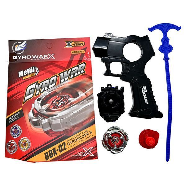 Гра Beyblade Gyro War YY 012 YF-42549 з пістолетом-запускачем та металевою накладкою 191245 фото &mdash; Кузя