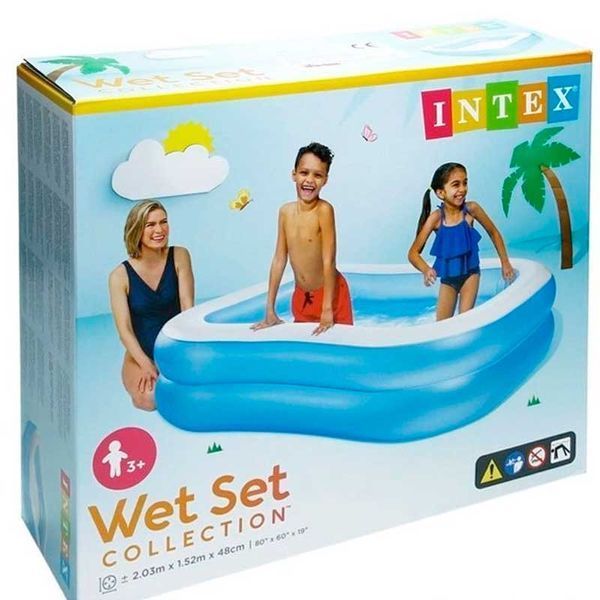 Надувний басейн Сімейний Intex 540 л 57180 182535 фото &mdash; Кузя