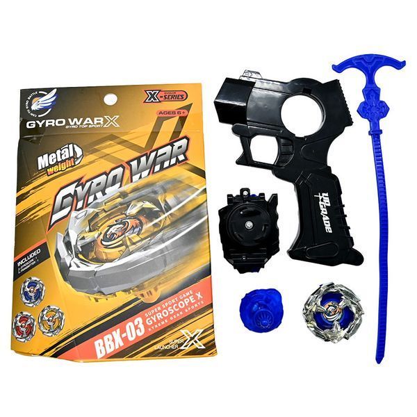 Гра Beyblade Gyro War YY 012 YF-42549 з пістолетом-запускачем та металевою накладкою 191245 фото &mdash; Кузя