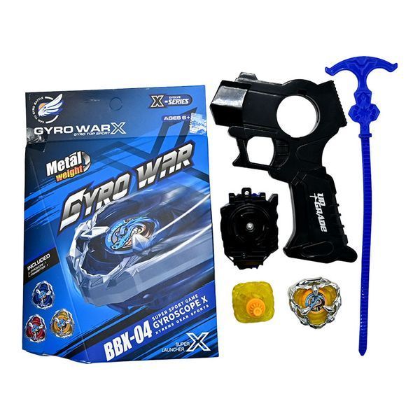 Гра Beyblade Gyro War YY 012 YF-42549 з пістолетом-запускачем та металевою накладкою 191245 фото &mdash; Кузя