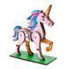 Дерев'яний 3D-конструктор PuzzleOk Єдиноріг Turbo Unicorn Puz-00970 на 29 деталей 191170 фото 2 &mdash; Кузя
