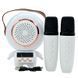 Караоке-колонка Bluetooth с двумя микрофонами и часами C 72554, 3 цвета 183857 фото 3 &mdash; Кузя