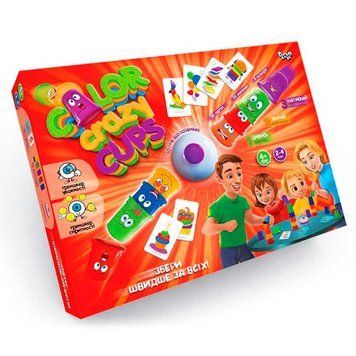 Настільна гра "Color Crazy Cups" CCC-01-01U 134905 фото &mdash; Кузя