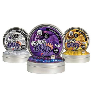 Желейний лизун "Magnetic Gum" Danko Toys, MgGUM-01-01U, тягнеться до магніту 126041 фото — Кузя